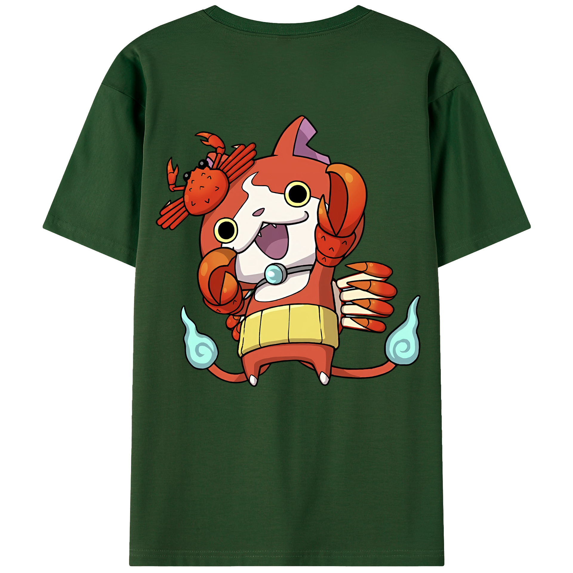 （画像用） 妖怪ウォッチ Yo-kai Watch 綿100％半袖Tシャツ（背面プリント）